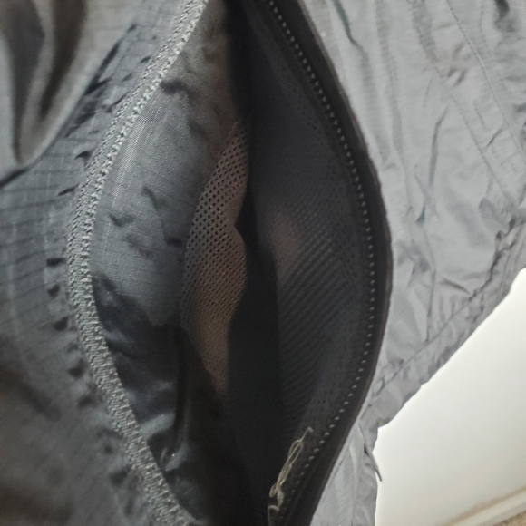 KOPPEN Small Windbreaker Black Hooded Full‎ zip Rain jacket - Picture 12 of 13